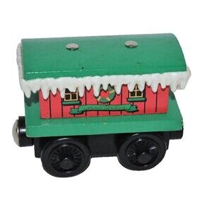 Thomas The Train Winter Caboose Wooden Railway Friends Season Greetings
